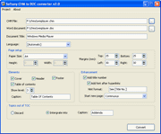 Softany CHM to DOC converter